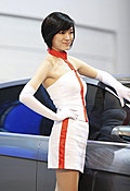 2009上海国际车展美丽车模系列