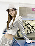 2009上海国际车展美丽车模系列