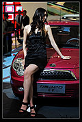 2009上海国际车展美丽车模系列