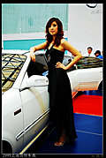 2009上海国际车展美丽车模系列