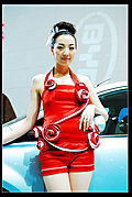 2009上海国际车展美丽车模系列