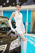 2009上海国际车展美丽车模系列