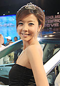 2009上海国际车展美丽车模系列