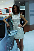 Auto Shanghai 2009 -车模全身