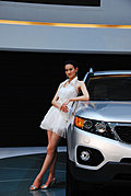Auto Shanghai 2009 -车模全身