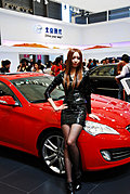 Auto Shanghai 2009 -车模全身