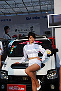 Auto Shanghai 2009 -车模全身