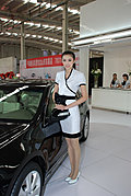 太原第三届TOP车展美女车模锦集-讴歌