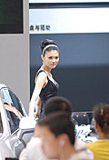 09上海车展媒体日车模大全
