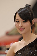 09上海车展媒体日车模大全