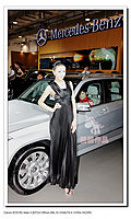 2009年济南车展高贵BENZ美女车模
