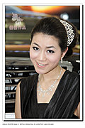 2009年济南车展高贵BENZ美女车模