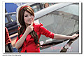 2009年济南车展斯巴鲁车模之白衣MM