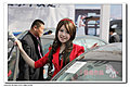 2009年济南车展斯巴鲁车模之白衣MM