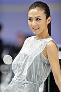 靓丽车模