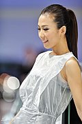 靓丽车模