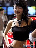 美得让人窒息的韩国车模