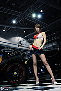 [黄美姬车展] I'm Ferrari's Model~!