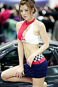 [黄美姬车展] I'm Ferrari's Model~!