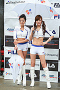 [黄美姬车展] racing gril~~!