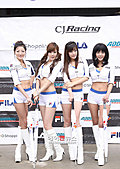 [黄美姬车展] racing gril~~!