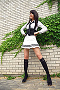 韩国美女车模黄美姬