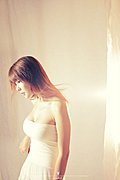 白色晚装