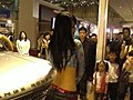 靓丽车模