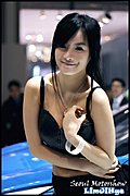 靓丽车模