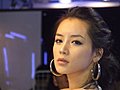 靓丽车模