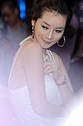 靓丽车模