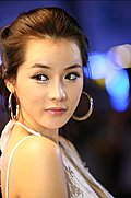 靓丽车模