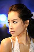 靓丽车模