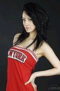 靓丽车模