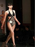 北京车展模特培训现场