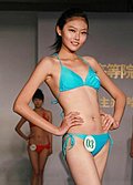 北京车展模特培训现场