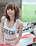 机车美女