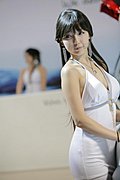 赛车模特
