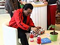 侯耀华亮相北京车展