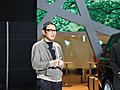陈道明现身车展