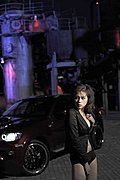 野性车模