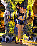 玉女车模