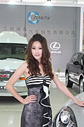 2010第三届银川国际车展 车模美女