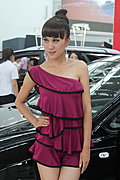 2010第三届银川国际车展 车模美女