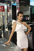 银川车展 车模美女