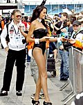 MotoGP顶级赛车女郎 盛夏拍摄绝美照