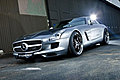 传世经典搭性感美女  重现奔驰SLS AMG