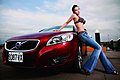 豹纹美女与VOLVO