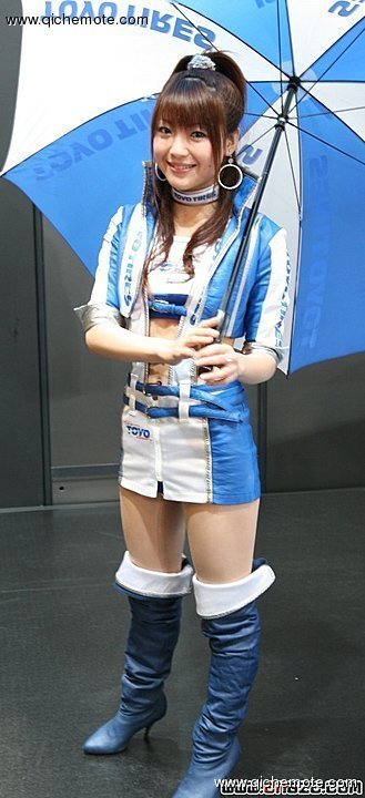 2009东京改装车展火辣车模秀