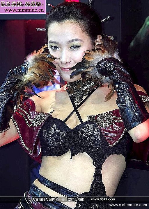 韩国特有味道的一个车模